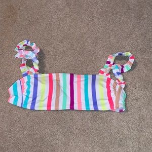 Multi color bathing suit top